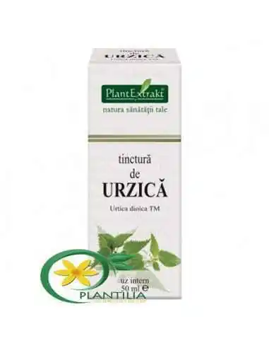 Tinctura de Urzica 50ml PlantExtrakt, TINCTURI CU ALCOOL