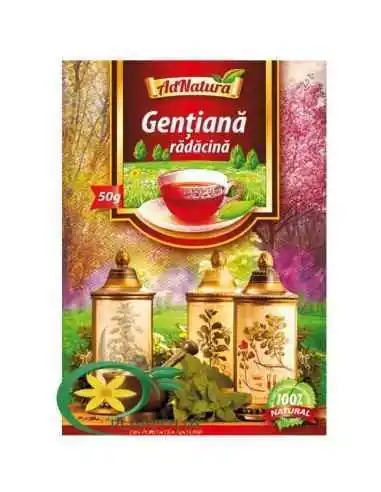 Ceai Gentiana Radacina 50g AdNatura, REMEDII NATURISTE