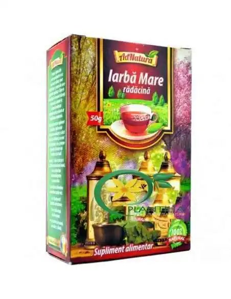 Ceai Iarba Mare Radacina 50g AdNatura, REMEDII NATURISTE