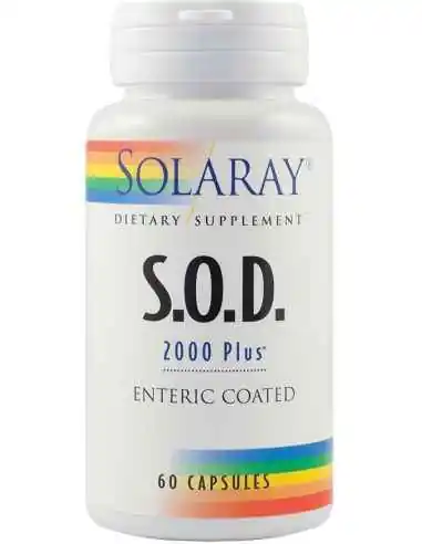 SOD 2000 Plus 60 capsule Solaray, VITAMINE SI MINERALE