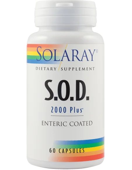 SOD 2000 Plus 60 capsule Solaray, VITAMINE SI MINERALE