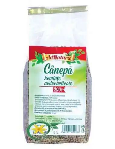 Seminte de Canepa Nedecorticate 200g AdNatura, Tulburari Hormonale