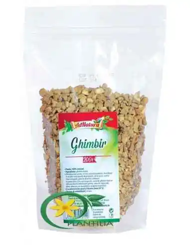 Ghimbir Rizomi 200g AdNatura, REMEDII NATURISTE