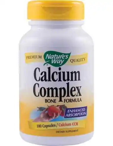 Calcium Complex Bone Formula 100cps Nature's Way, VITAMINE SI MINERALE