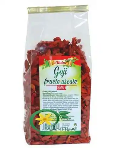 Fructe Uscate de Goji 250g AdNatura, REMEDII NATURISTE