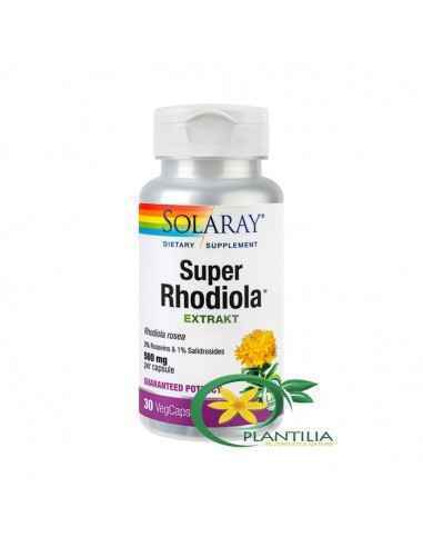 Super Rhodiola 500mg  30 cps Solaray, Tulburari Hormonale