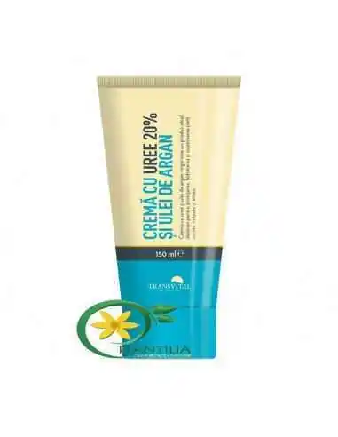 Crema cu Uree 20% si Ulei de Argan 150 ml Transvital, UNGUENTE/CREME/GELURI