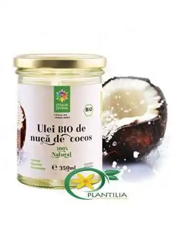 Ulei cocos 350 ml BIO Steaua Divina, ULEIURI VEGETALE