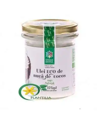 Ulei cocos 175 ml BIO Steaua Divina, ULEIURI VEGETALE