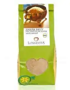 Zahar Brut Bio 500g Longevita, REDUCERI 2