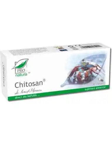 Chitosan 30 capsule Medica, Terapia Diabetului