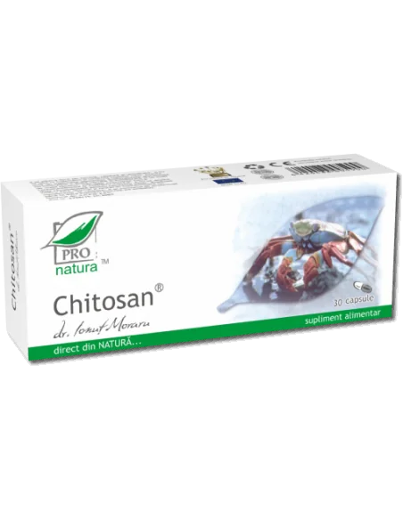 Chitosan 30 capsule Medica, Terapia Diabetului