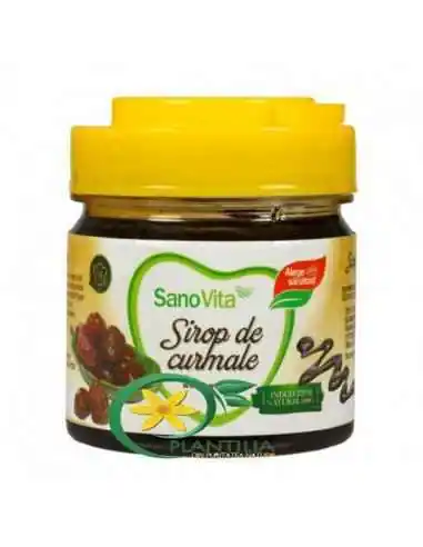 Sirop de Curmale 330g Sanovita, SIROPURI