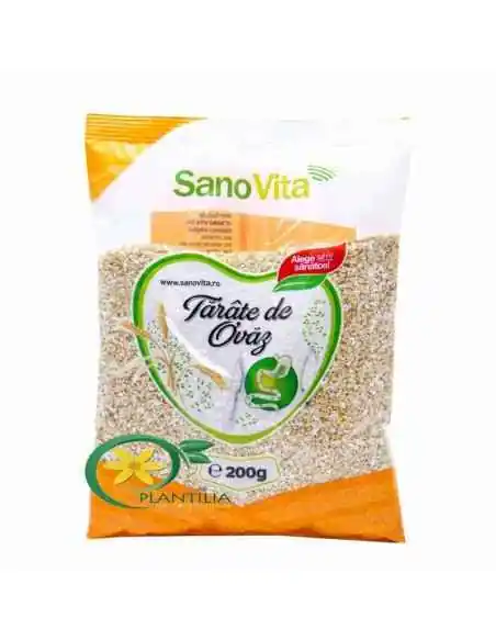 Tarate de Ovaz 200g Sanovita, Slabire