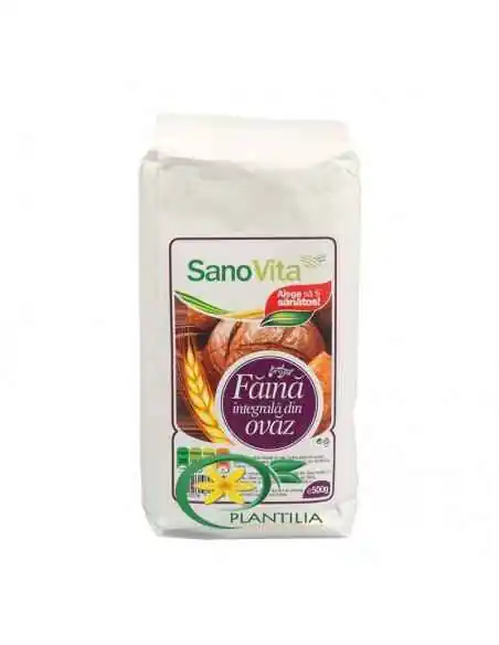 Faina Integrala de Ovaz 500g SanoVita, Slabire