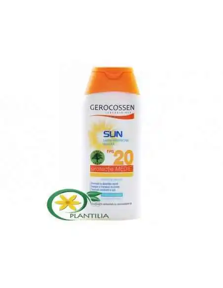 Lapte Protectie Solara FPS 20 Gerocossen, PLAJA SI PROTECTIE SOLARA