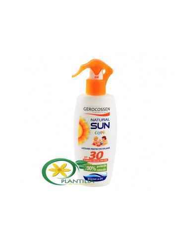 
Lotiune Solara Copii Spray FPS 30 Gerocossen 200 ml
Protejati pielea celor mici de efectele nocive ale expunerii la soare pri