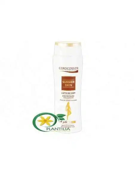 Lapte Autobronzant Piele Normala Gerocossen, PLAJA SI PROTECTIE SOLARA
