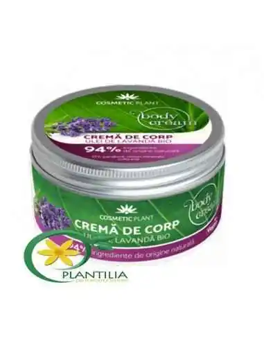 Crema Corp cu Ulei de Lavanda Bio Cosmetic Plant, Sanatatea pielii