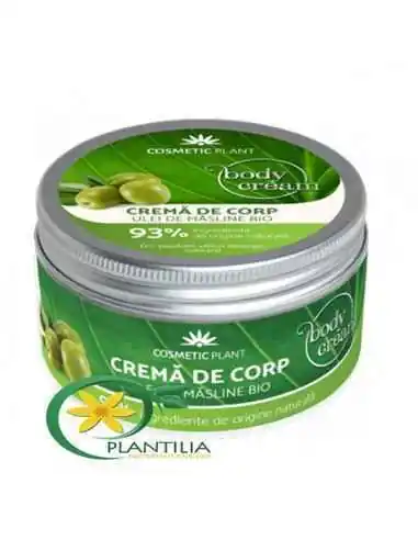 Crema Corp cu Ulei de Masline Bio Cosmetic Plant, Sanatatea pielii