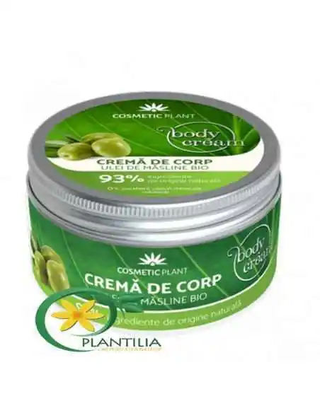 Crema Corp cu Ulei de Masline Bio Cosmetic Plant, Sanatatea pielii