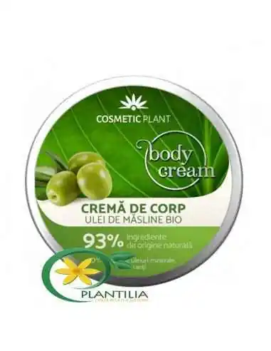 Crema Corp cu Ulei de Masline Bio Cosmetic Plant, Sanatatea pielii