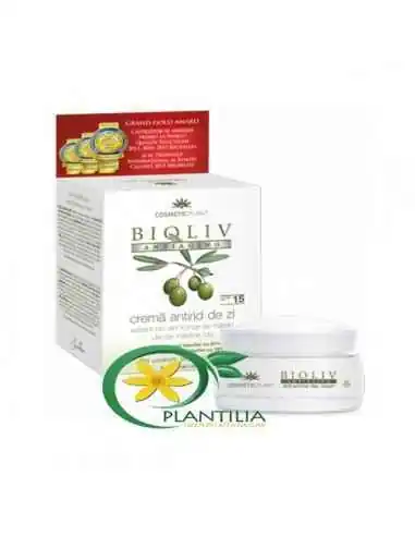 Crema Antirid Zi Bioliv SPF15 Cosmetic Plant, Sanatatea pielii