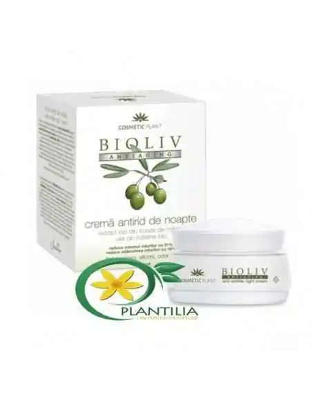 Crema Antirid Noapte Bioliv Cosmetic Plant, Sanatatea pielii