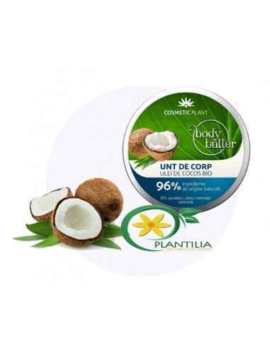 Unt de Corp cu Ulei de Cocos Bio Cosmetic Plant 200 ml
Cu un conţinut de ingrediente naturale de 96%, untul de corp cu ulei de c