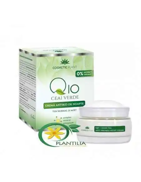 Crema Antirid Q10 Noapte Cosmetic Plant, UNGUENTE/CREME/GELURI