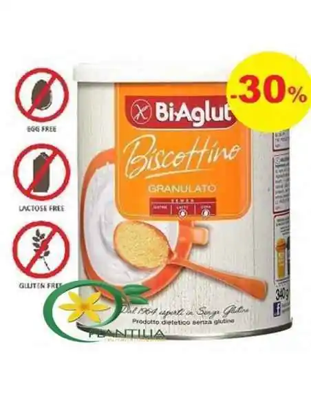 Biscuiti Granulati Biaglut 340g, REMEDII NATURISTE