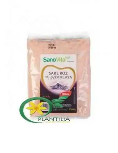 Sare roz de Himalaya Fina 500g Sanovita, REDUCERI