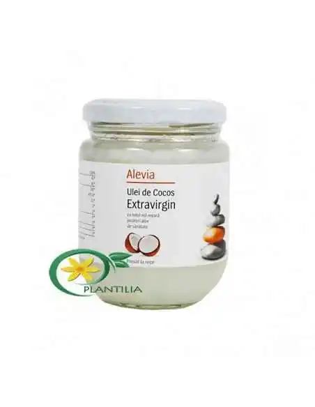 Ulei Cocos Extravirgin 200ml Alevia, ULEIURI VEGETALE