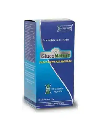 GlucoNature (diabet de tip 2) 60cps Darmaplant, Terapia Diabetului