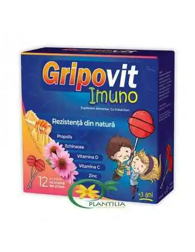 GripoVit Imuno 12 acadele Zdrovit, REMEDII NATURISTE