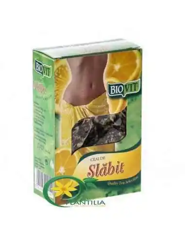 Ceai de Slabit cu Lamaie BioVit 50g, Slabire