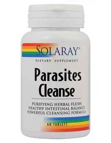 Parasites Cleanse 60 tablete Solaray, REMEDII NATURISTE