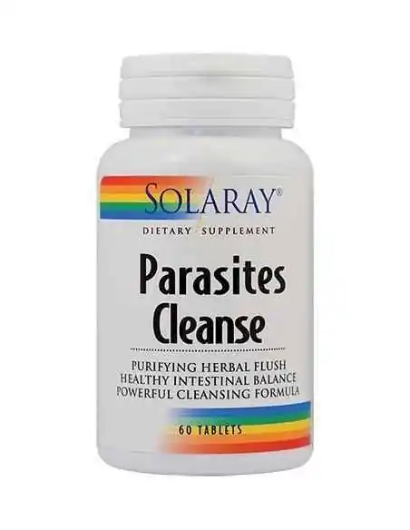 Parasites Cleanse 60 tablete Solaray, REMEDII NATURISTE