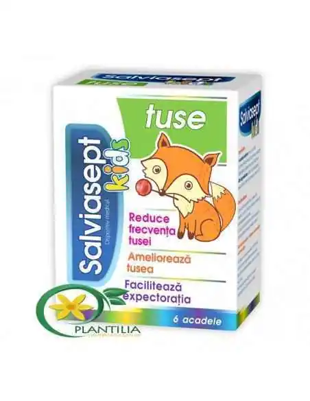 Acadea Salviasept Kids Tuse Zdrovit, REMEDII NATURISTE