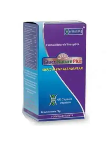 GlucoNature Plus  (diabet de tip 1) 60cps Darmaplant, Terapia Diabetului