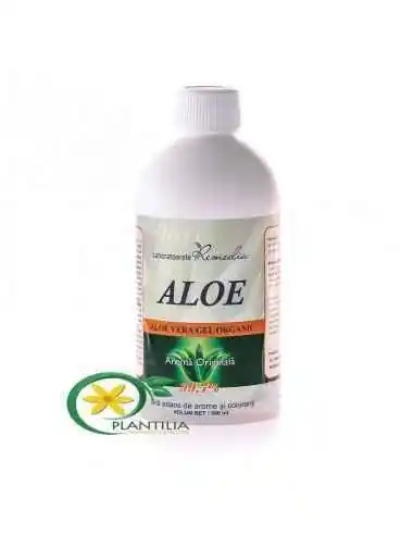 Aloe Vera Gel Organic 1000ml Remedia, VITAMINE SI MINERALE