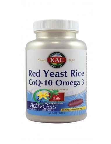 Red Yeast Rice CoQ-10 Omega-3 60 capsule moi Secom
Drojdie din orez rosuFormula complexa cu rol in reglarea nivelului de coleste