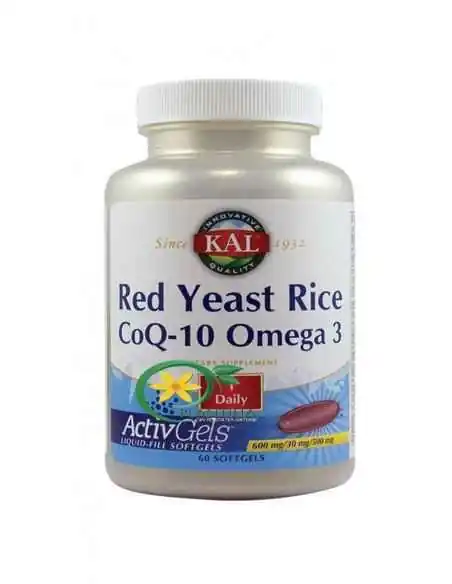 Drojdie din orez rosu 60 cps Secom, REMEDII NATURISTE