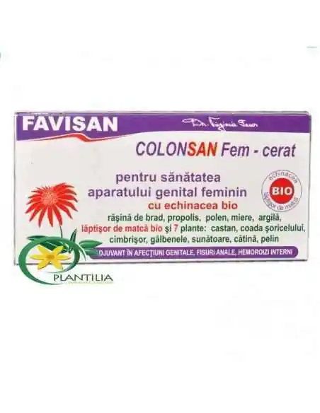 Colonsan fem supozitoare Bio Favisan 7plante, Tulburari Hormonale