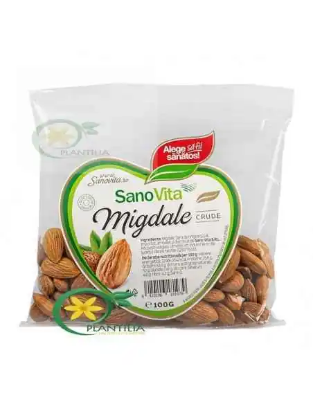 Migdale crude 100g Sanovita, Tulburari Hormonale