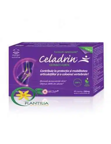 Celadrin Extract forte 60 cps, REMEDII NATURISTE