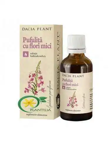 Tinctura Pufulita 50ml Dacia Plant, TINCTURI CU ALCOOL