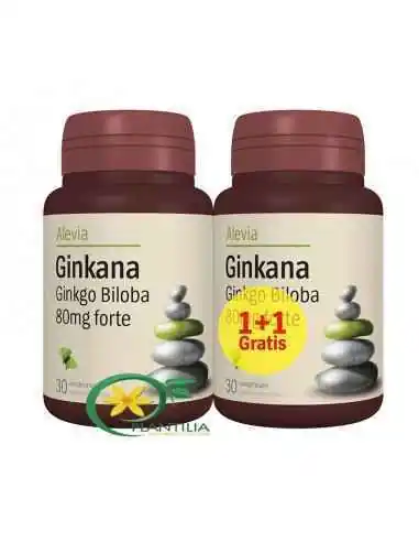 Ginkana 80mg forte 1+1 Gratis Alevia, Sistemul nervos