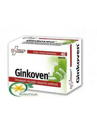 Ginkoven 40 cps FarmaClass, Sistemul nervos