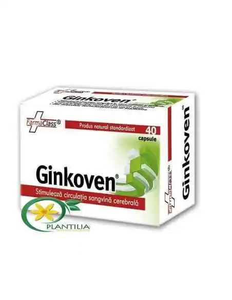 Ginkoven 40 cps FarmaClass, Sistemul nervos